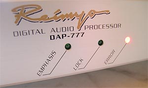 6moons audio reviews: Combak Reimyo DAP-777 D/A converter